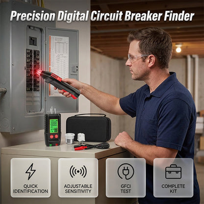 ⚡🔌 Digital Circuit Breaker Finder and Outlet Tester Kit – 50% RABATT! Sicherungen finden, Steckdosen testen – in Sekunden. 🔥✨