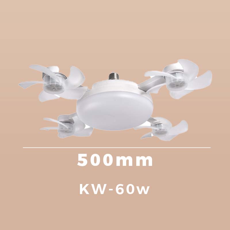 🌀 50 % RABATT! 💡 Deckenventilator mit E27-Fassung – Leiser 2-in-1-LED-Ventilator mit Fernbedienung – Kühlung und Licht in einem 🏠