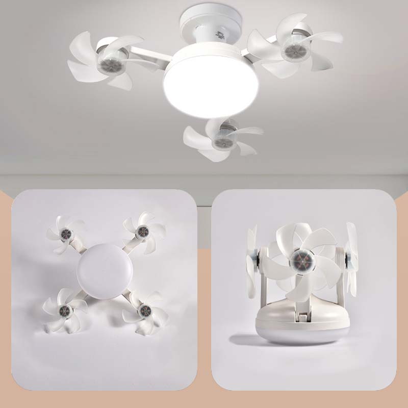 🌀 50 % RABATT! 💡 Deckenventilator mit E27-Fassung – Leiser 2-in-1-LED-Ventilator mit Fernbedienung – Kühlung und Licht in einem 🏠