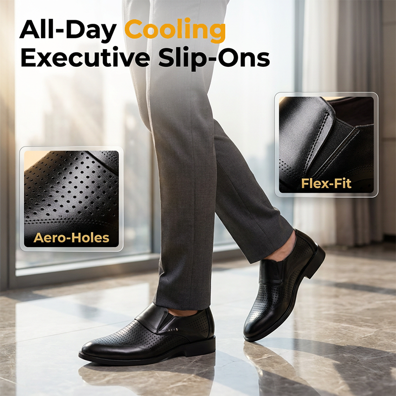 🎁Neuankömmling 50% RABATT💥Atmungsaktive Slip-On Herrenschuhe👞