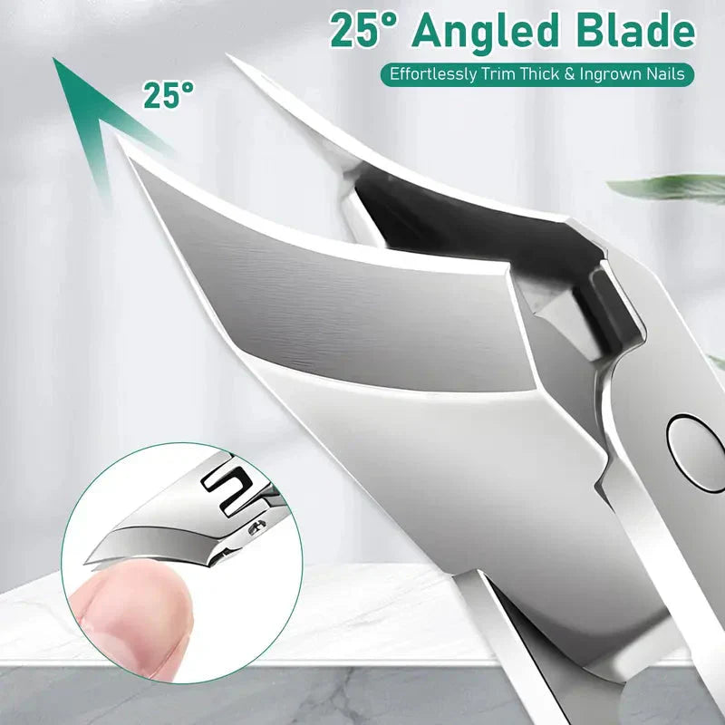🦅✂️ Nagelknipser mit abgeschrägter Klinge – 50% RABATT! Präzise wie ein Adlerschnabel, sauberer Schnitt, splitterfreie Nägel. 🔥💪