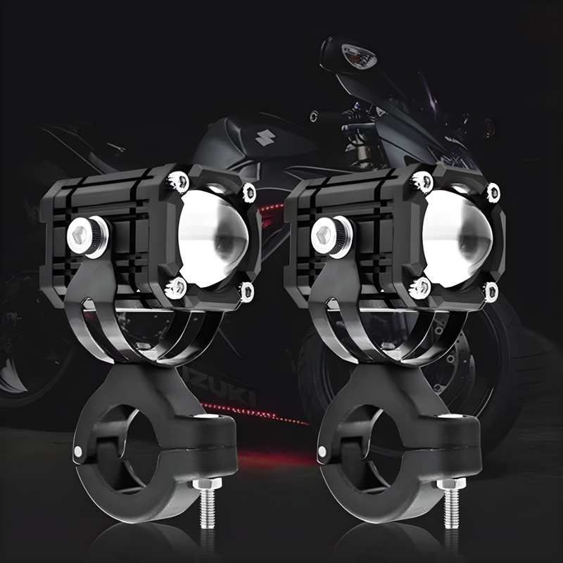 🏍️💡 Dual-Beam LED-Scheinwerfer – hell, wasserdicht, kompatibel mit 12–80V Fahrzeugen!