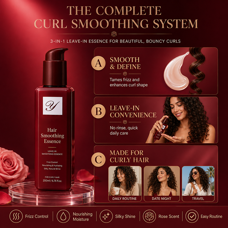 💆‍♀️ 50% Rabatt!✨ Pflegende Leave-in-Haarkur für frizziges Haar – mühelos glattes & stylisches Haar