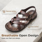 ⏰ 50% RABATT! 👞 Herren Römersandalen Sommer lässig – Weiche Sohle, atmungsaktiv & rutschfest – Ideal für Strand & Freizeit 🌊
