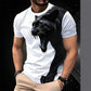 🔥 50% RABATT! 🐆 Herren Panther Print T-Shirt ✨ Atmungsaktiv, Bequem & Perfekt für Alltag und Freizeit
