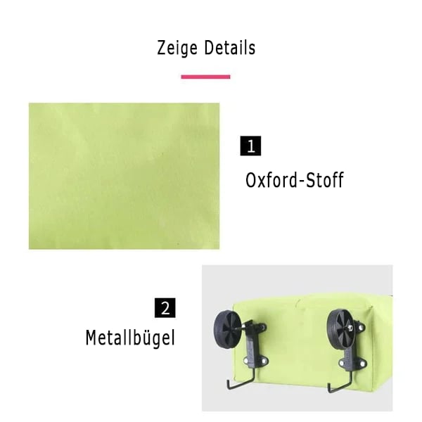 🌟 50% OFF: Grüne faltbare Einkaufstasche aus Recycling-Material ♻️