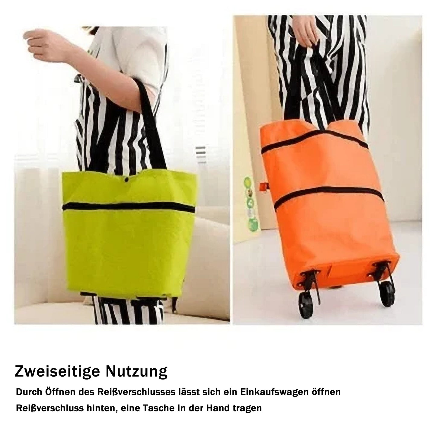 🌟 50% OFF: Grüne faltbare Einkaufstasche aus Recycling-Material ♻️