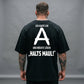👕 LIMITIERTER 50% RABATT! Herren Urban Streetwear T-Shirt mit witzigem Rücken-Grafikprint – Weicher atmungsaktiver Stoff, Oversized Schnitt für Alltag & Sommer