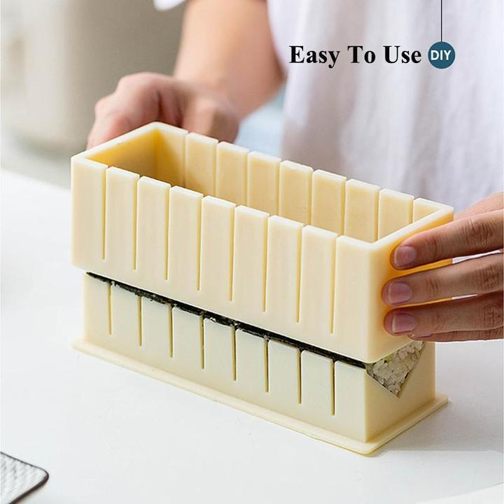 🛍️ 50 % Rabatt – 5-in-1 Sushi-Set – vielseitige Formen, einfache Handhabung & perfekt für DIY-Sushi zuhause 🍣