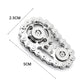 Edelstahl-Zahnrad-Ketten-Fidget-Spinner