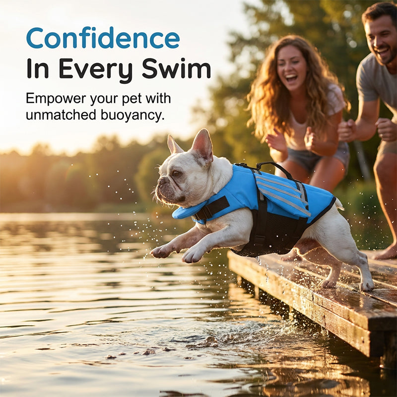 🐶🦺 Reflektierende Rettungsweste in Form von Engelsflügeln für Hunde ✨🌊