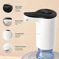 🔥50% RABATT | 💧Elektrische Wasserpumpe – 1-Touch-Bedienung, 45° Anti-Tropf-Düse, kompakt & kabellos für Zuhause & Büro ⚡