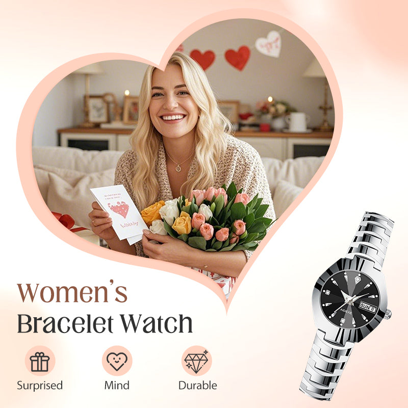 🔥 Heute -50 %! ⌚ Elegante wasserbeständige Damenuhr