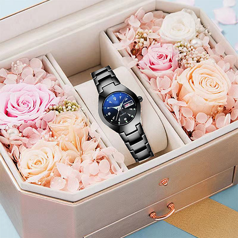 🔥 Heute -50 %! ⌚ Elegante wasserbeständige Damenuhr