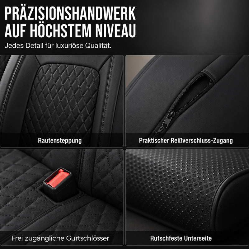 🚗 50% RABATT! 🛋️ Universelles Autositzbezug-Set aus PU-Leder – Atmungsaktiv, pflegeleicht & passgenau – Perfekter Schutz & Komfort für alle Fahrzeuge ✨