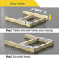 🔧  【Bisher bester Preis – Limitiert! 】📏 Rahmenlehre aus Aluminiumlegierung – Robust, präzise & einfach zu handhaben – Ideal für Stud-Layout, Trockenbau & Montagearbeiten 🛠️