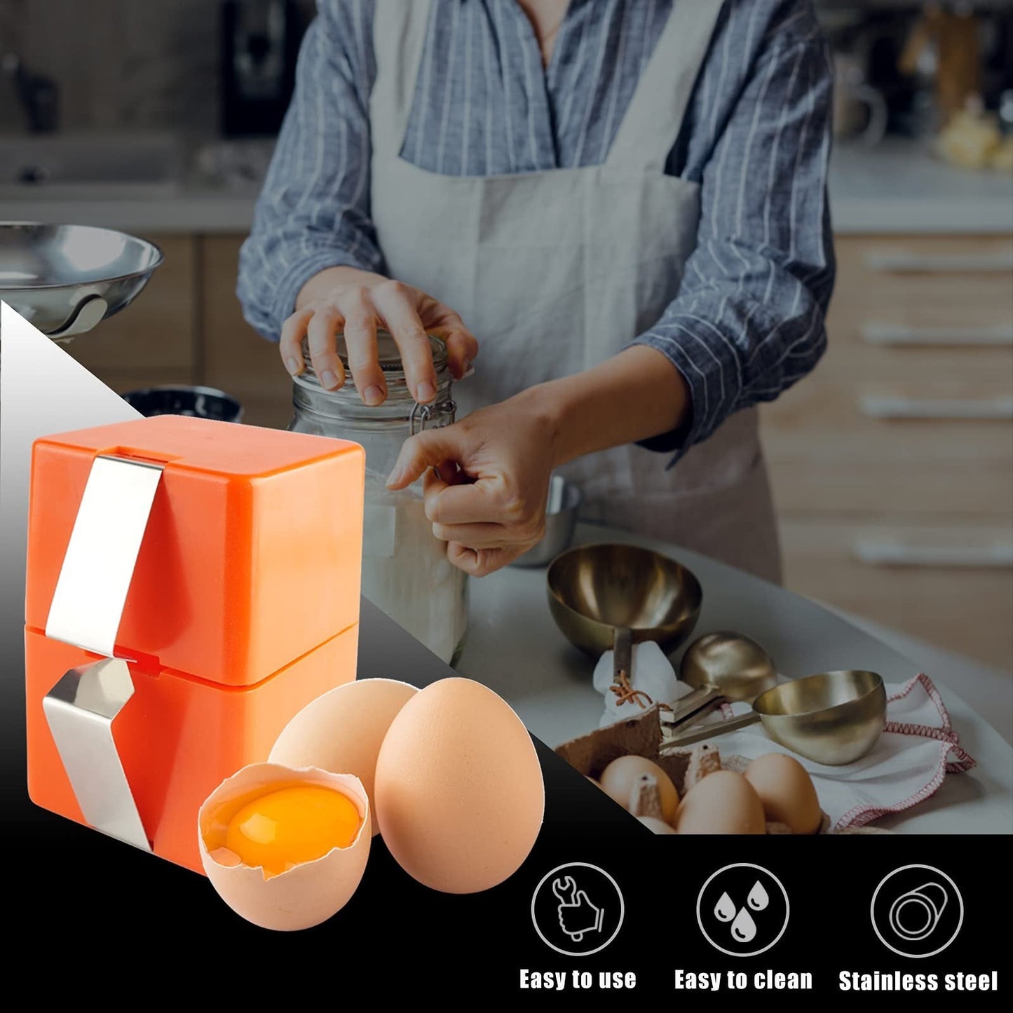 🔥BESCHRÄNKTE VERKAUF - KÜNDIGE 1, ERHALT 1 KOSTENLOS!!🔥Eieröffner🍳