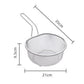 【⏰Limitiertes Angebot – 50% Rabatt】🍳 Hochwertiges Edelstahlsieb mit Griff – Praktisch zum Abseihen, Waschen & Kochen