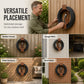 Wandmontierter Gartenschlauchhalter aus Eisen