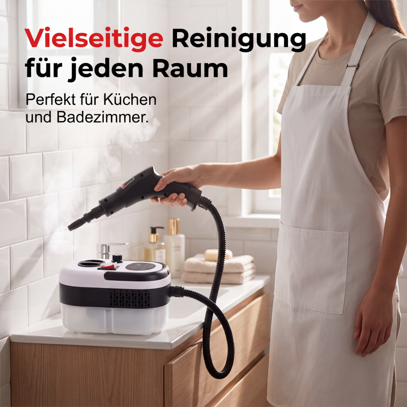 📢📢50% RABATT !!⏰Mehrzweck-Hochdruckdampfreiniger