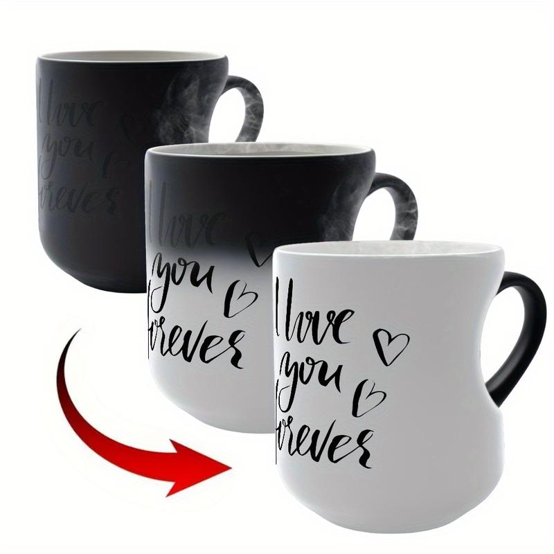 💝✨50% RABATT! Farbwechselnde Keramiktasse mit Herzhenkel, Valentinstag