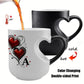 💝✨50% RABATT! Farbwechselnde Keramiktasse mit Herzhenkel, Valentinstag