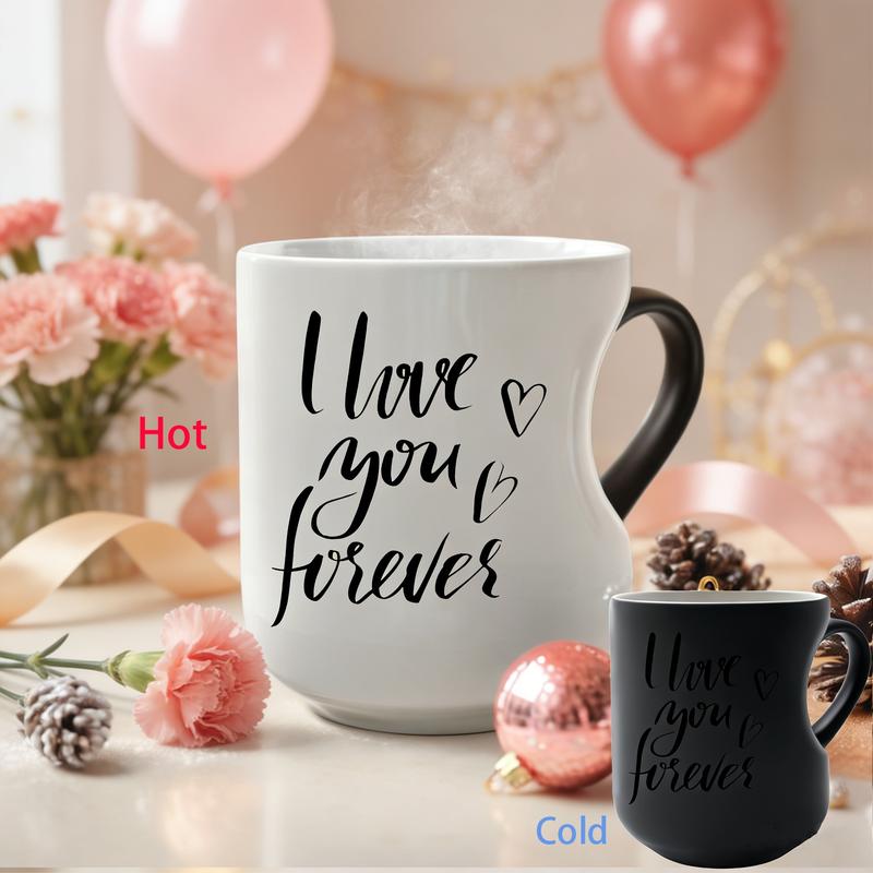 💝✨50% RABATT! Farbwechselnde Keramiktasse mit Herzhenkel, Valentinstag