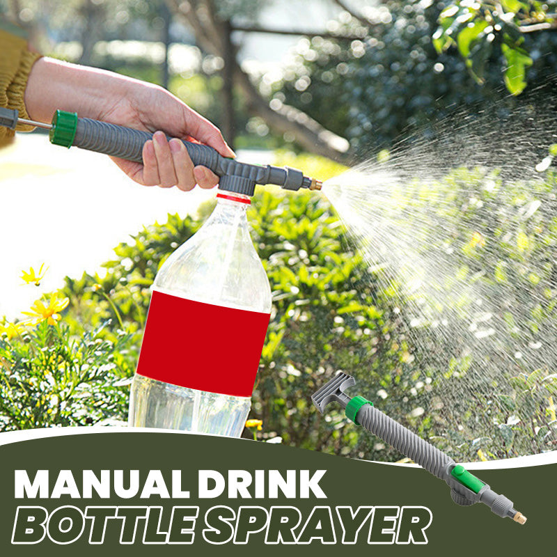 🌿Jetzt 50 % Rabatt! Manueller Flaschensprüher mit verstellbarer Düse – Tragbares DIY-Gartensprühgerät, passend für handelsübliche Plastikflaschen zum Gießen, Düngen und zur Schädlingsbekämpfung.