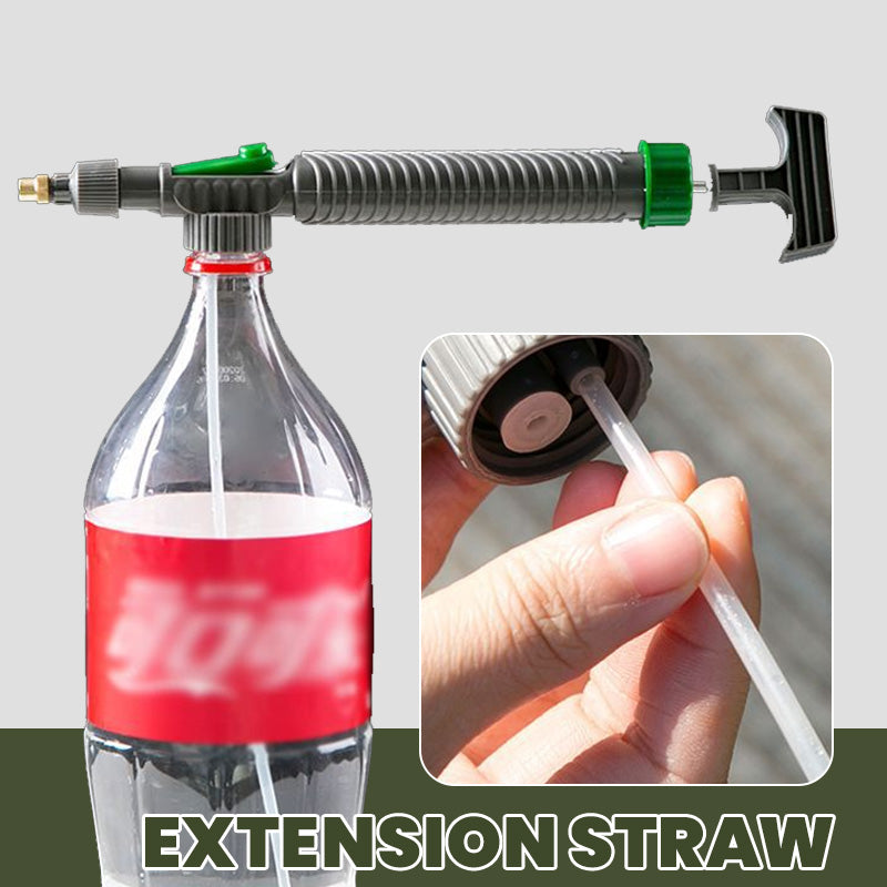 🌿Jetzt 50 % Rabatt! Manueller Flaschensprüher mit verstellbarer Düse – Tragbares DIY-Gartensprühgerät, passend für handelsübliche Plastikflaschen zum Gießen, Düngen und zur Schädlingsbekämpfung.