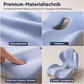 🪑 50% RABATT! 💆 Ergonomisches Sitzkissen aus Memory-Schaum – Integrierte Rückenstütze, orthopädisch & vielseitig – Ideal für Bürostuhl, Auto & Homeoffice ✨