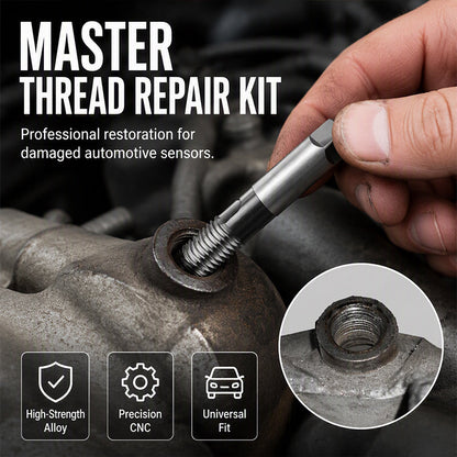 🔧 Sonderangebot 2026 – Über 23.400 Stück verkauft! 🔩 Gewindeschneider für Auspuffrohre & Reparaturwerkzeug für Lambdasonden