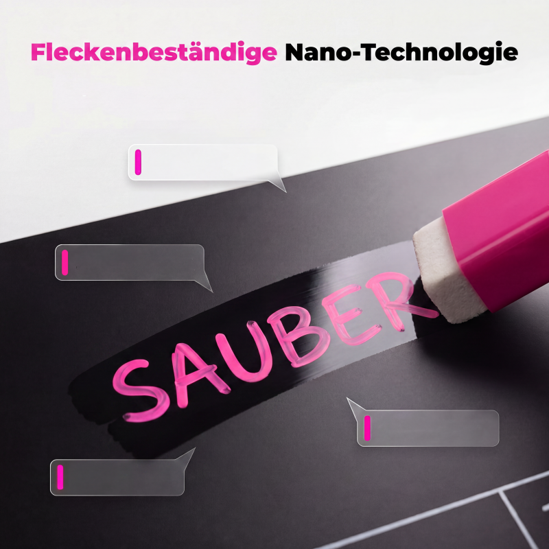🗓️ 50% RABATT!📌 Magnetisches Kühlschrank Kalender Planer Set inklusive abwischbarer Schreibmarker📝