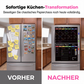 🗓️ 50% RABATT!📌 Magnetisches Kühlschrank Kalender Planer Set inklusive abwischbarer Schreibmarker📝
