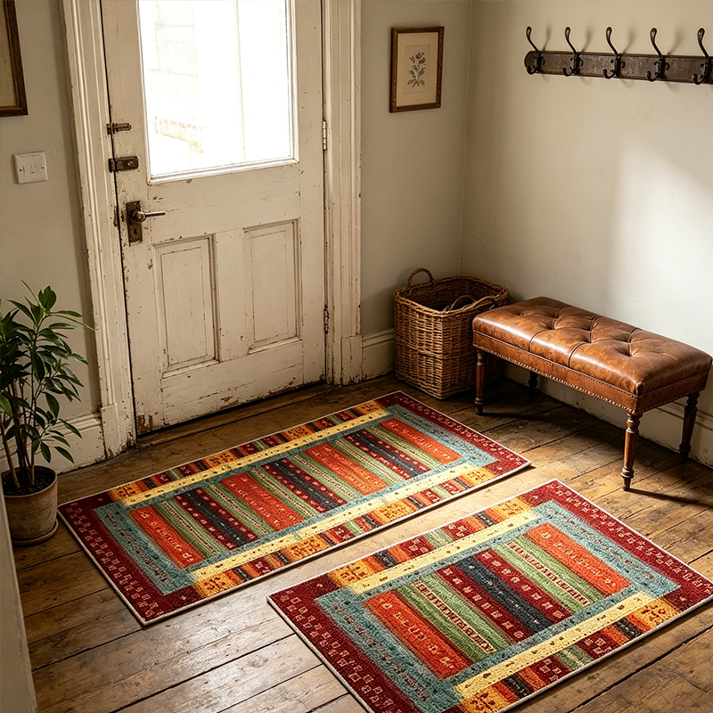 🏡 50% RABATT! 🌿 Eleganter gewebter Läuferteppich – Strapazierfähig, weich & stilvoll – Ideal für Flur, Küche & Wohnzimmer ✨