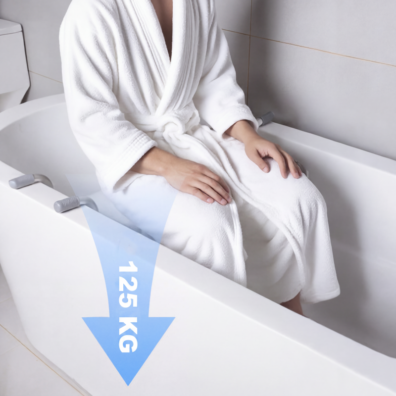 Rutschfeste Sitzplatte für die Badewanne