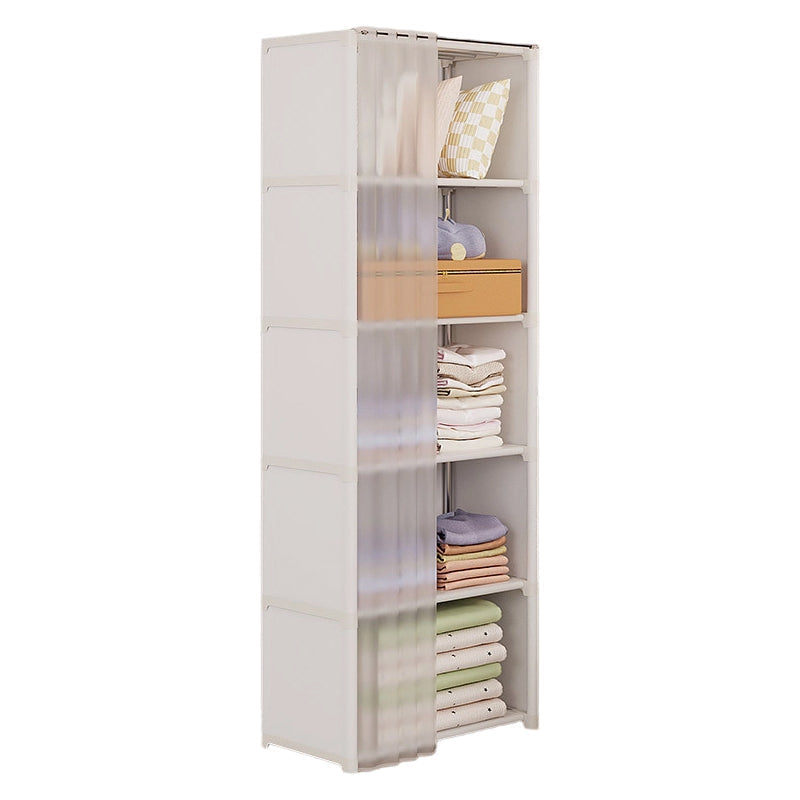 ⏳Zeitlich begrenztes Sonderangebot⏰Platzsparender, staubdichter Kleiderschrank mit mehreren Ebenen