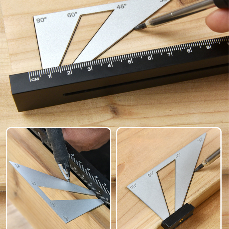 🔨 Diese schiefe Schwalbenschwanzverbindung, an der du 20 Minuten gearbeitet hast? Dieses Anreißer-Set behebt das Problem – gerade Linien, saubere Schnitte, jedes Mal. ✨