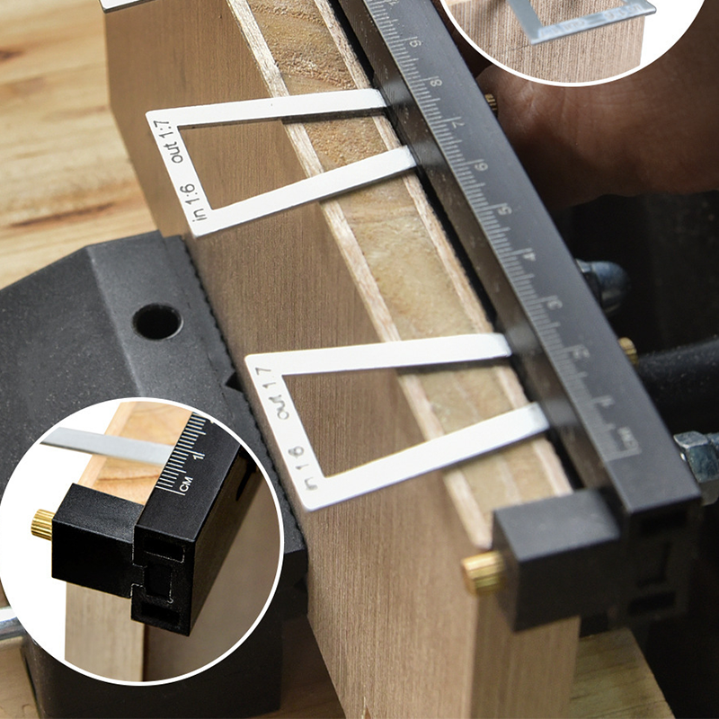 🔨 Diese schiefe Schwalbenschwanzverbindung, an der du 20 Minuten gearbeitet hast? Dieses Anreißer-Set behebt das Problem – gerade Linien, saubere Schnitte, jedes Mal. ✨