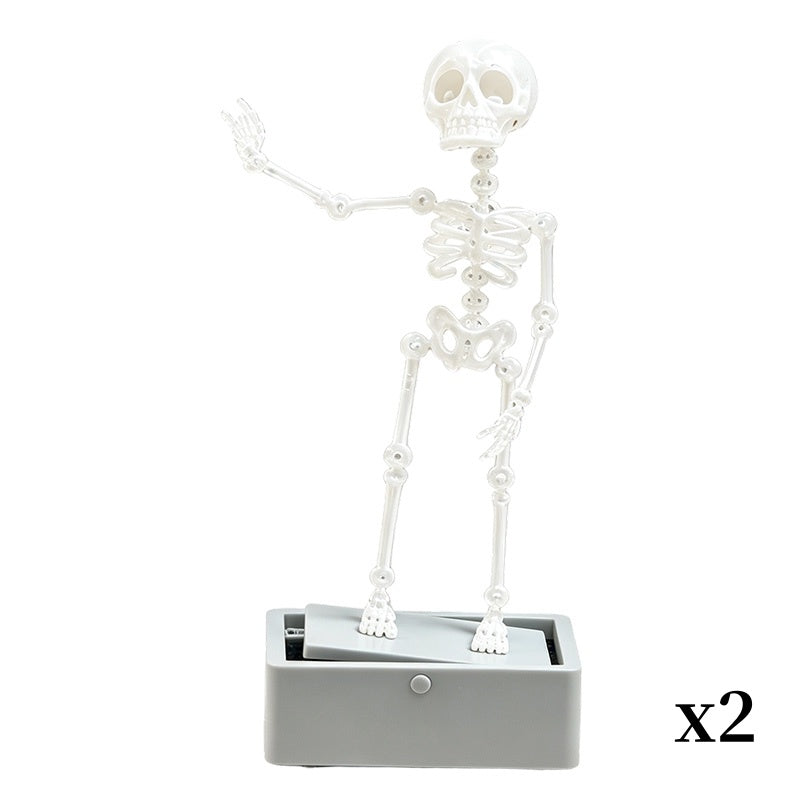 📢📢 JETZT 50 % RABATT!! 💀Tanzender Totenkopf für Aquarium – Bewegliche Unterwasser-Dekoration für Fischbecken