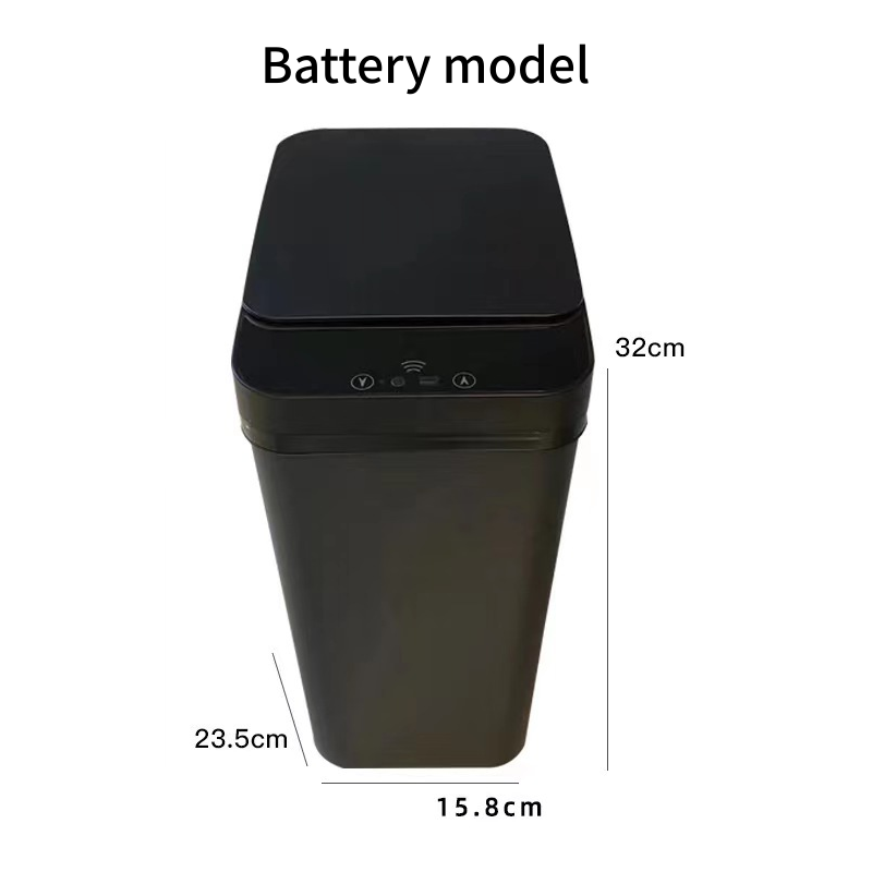 Nine Stars 13-Gal-Mülltonne mit Bewegungssensor