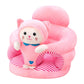 ✨50% Rabatt✨🐻 Cartoon‑Baby‑Stützsofa – Anti‑Roll‑Sitzsessel für Babys mit stabiler Rückenlehne, weicher Plüsch‑Bodensitz für Kleinkinder