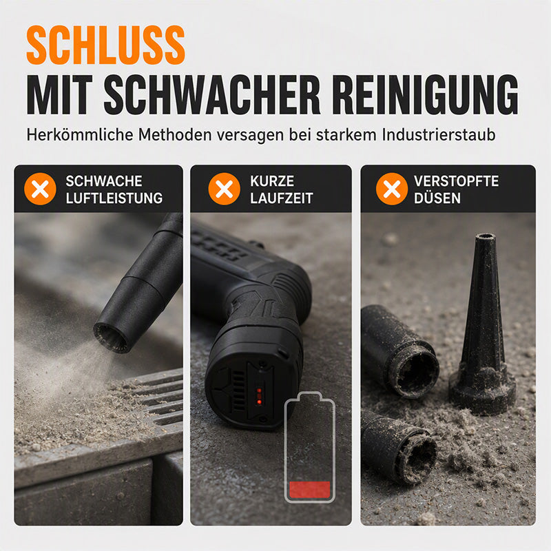 Hochleistungs-Luftstaubbläser mit LCD-Display