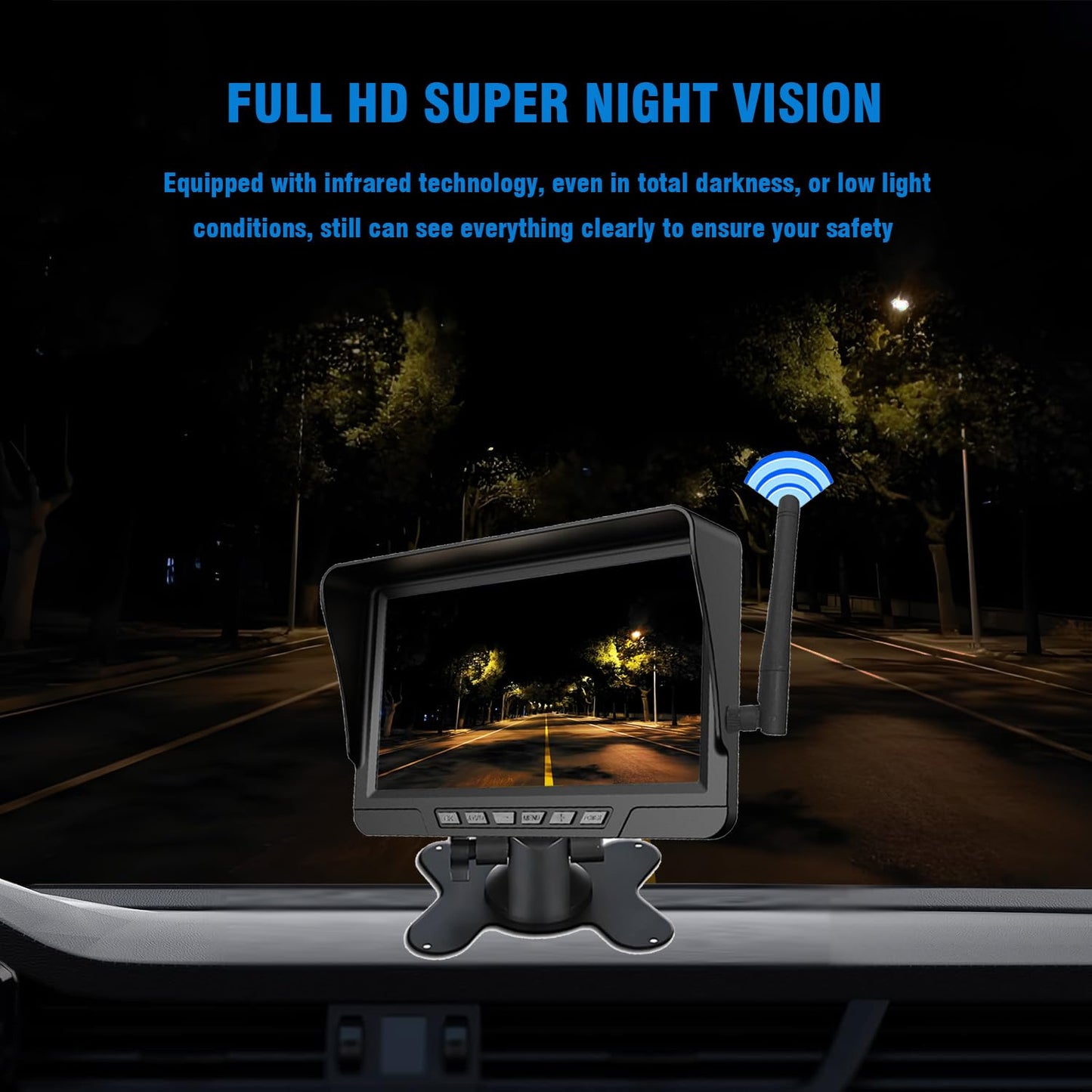 🔥🎁New 50% DISCOUNT🔥Wireless rear camera system in 1080p H
