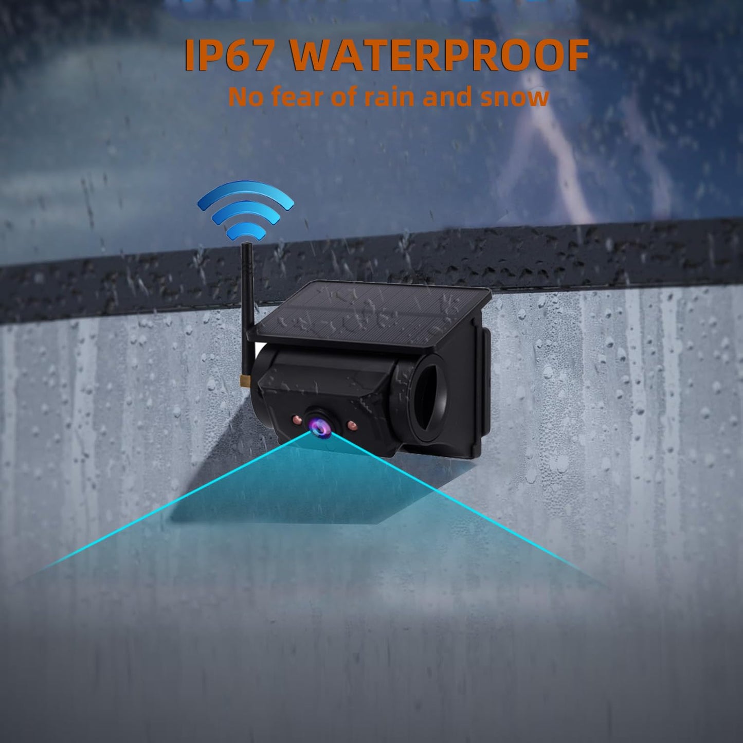 🔥🎁New 50% DISCOUNT🔥Wireless rear camera system in 1080p H