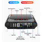 🔥Solange der Vorrat reicht 50 % Rabatt!🎉Solar-Auto-GPS-Head-Up-Display