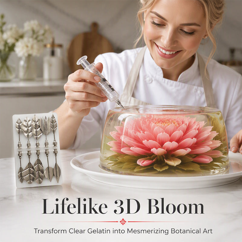 🎂🌟LETZTER TAG VERKAUF: NUR 💶16.99!!🎁✨3D Gelatine Kunstwerkzeuge