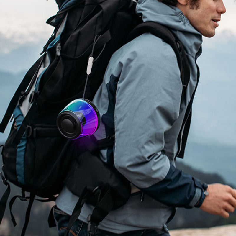 ⏳Nur für kurze Zeit – 50% RABATT⏰  Magnetischer Mini-Bluetooth-Lautsprecher mit RGB-Licht