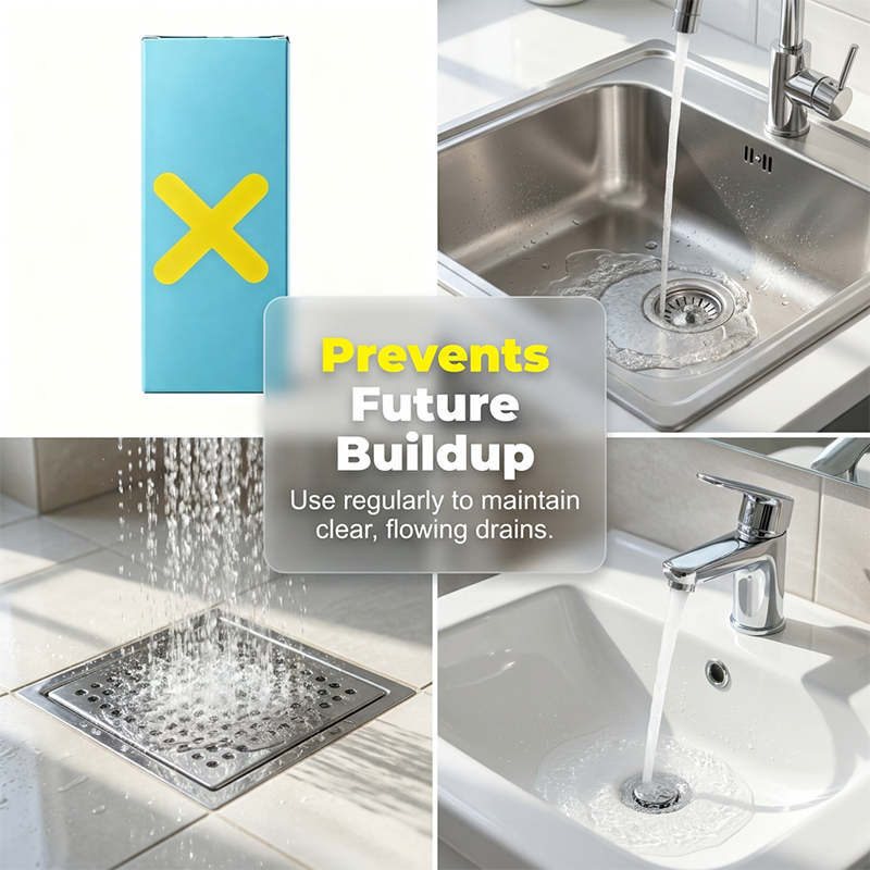 🥳HEISSER SALE 2026🥳50.000+ VERKAUFT!💞 Aktiver Sauerstoff-Abflussreiniger in Pulverform