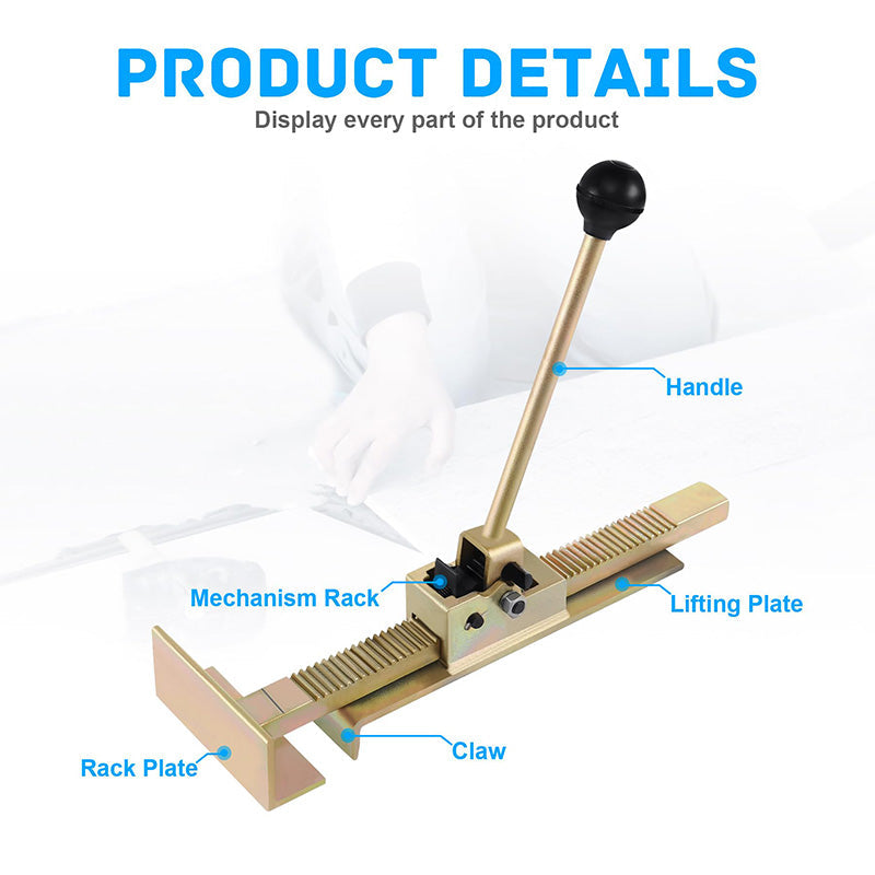 📢📢40% RABATT !!⏰Professional Ratcheting Hardwood Plank Jack