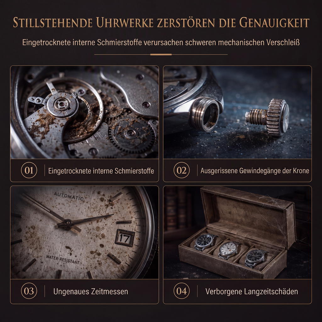 ⌚ 50% RABATT! 🔄 Automatische Uhrenbewegerbox – Drehbar, für mechanische Uhren & praktisch ✨
